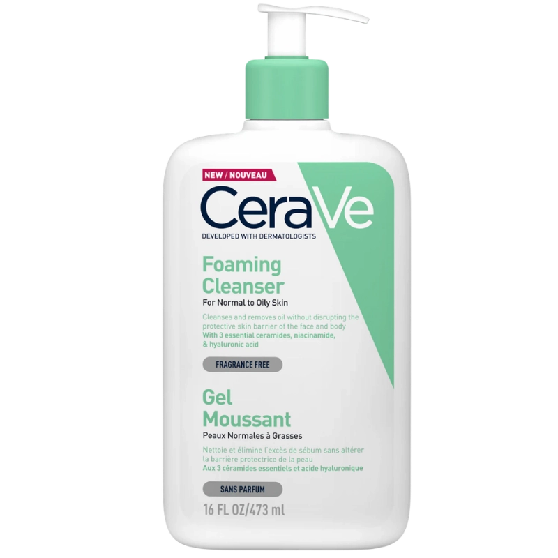 CeraVe Foaming Cleanser pjenasti gel za čišćenje normalne i masne kože